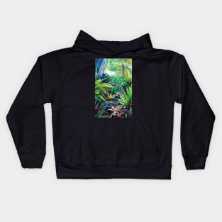 Botanic Gardens Bromeliads Kids Hoodie